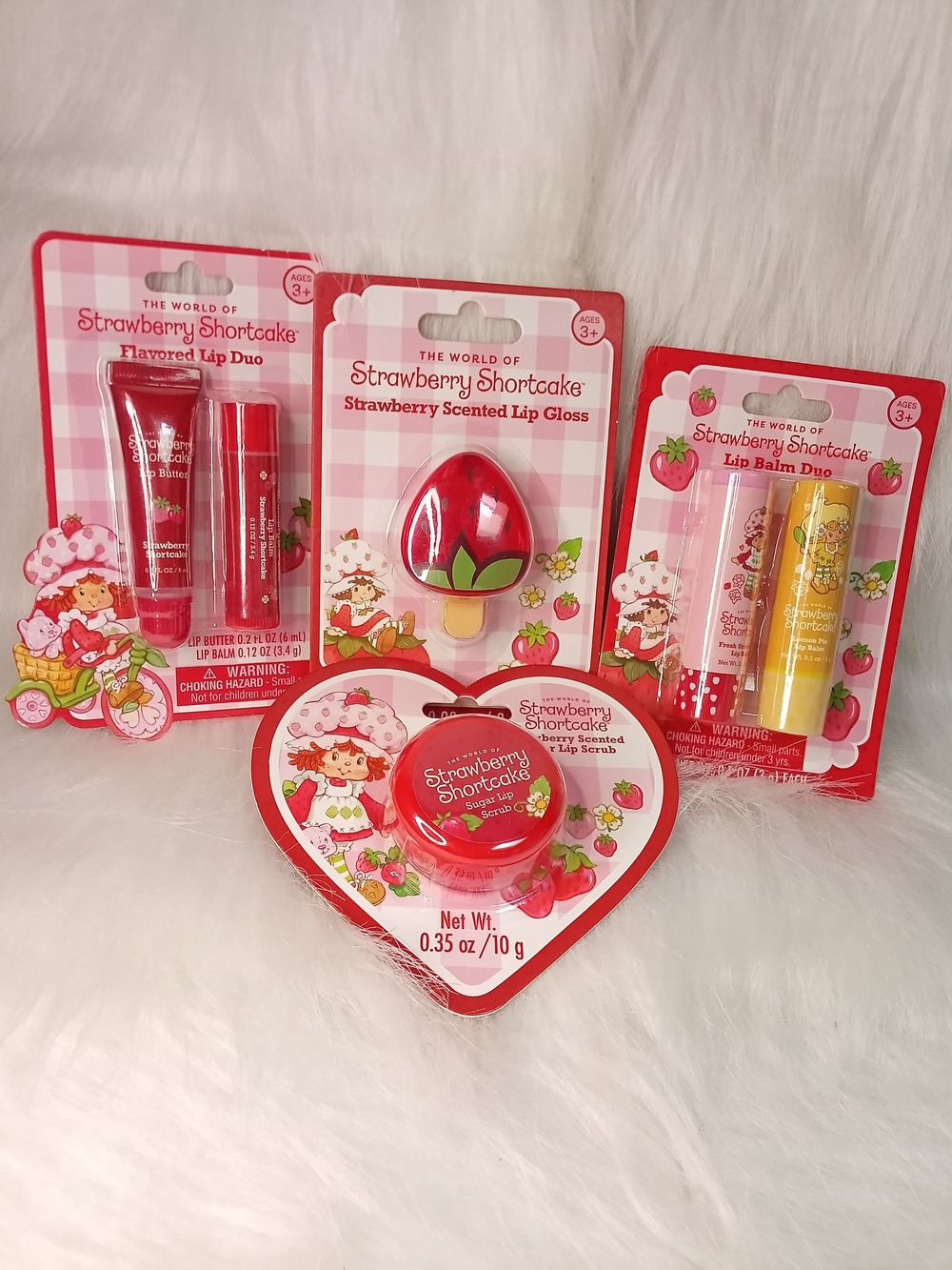 Strawberry Shortcake Kids Strawberry Lip Care Set
